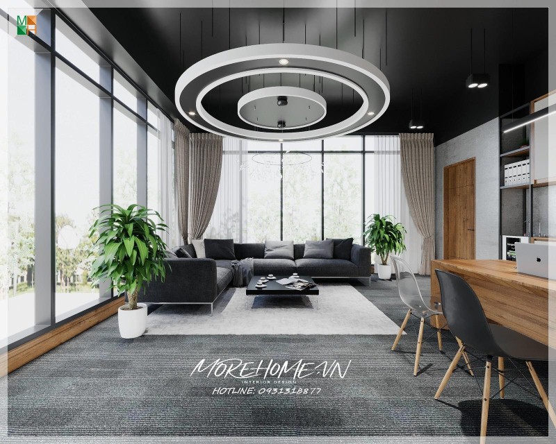 Thiết kế nội thất văn phòng công ty newtek