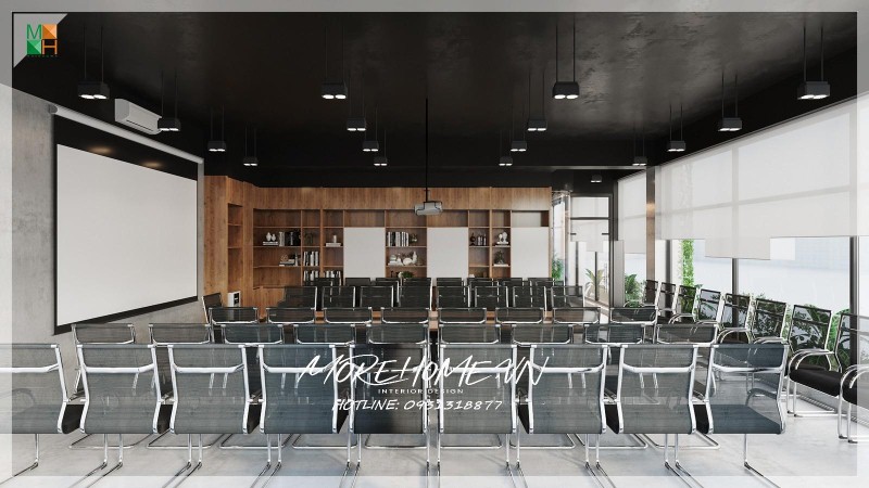 Thiết kế nội thất văn phòng công ty newtek