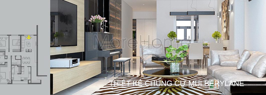  Thi công căn hộ Mulberry Lane - Anh Thanh
