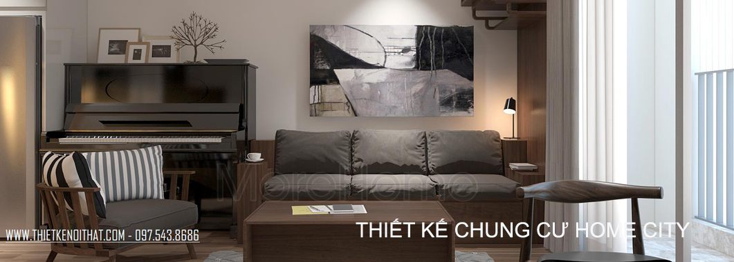  Thiết kế nội thất  chung cư Home City Trung Kính