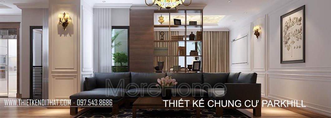  Thiết kế nội thất chung cư Park Hill Times City hiện đại- nhà Anh Sơn 3 phòng ngủ
