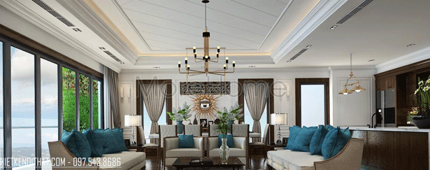  Thiết kế nội thất Căn hộ Penthouse Imperia Nguyễn Huy Tưởng cao cấp