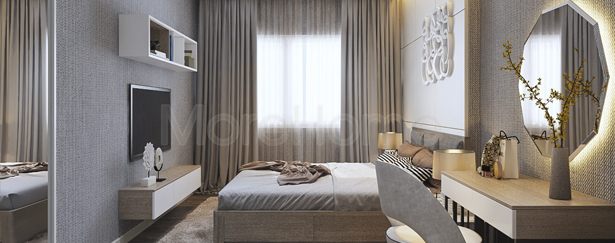  Thiết kế nội thất chung cư hiện đại cao cấp căn hộ Garden Gate - Quận Phú Nhuận HCM