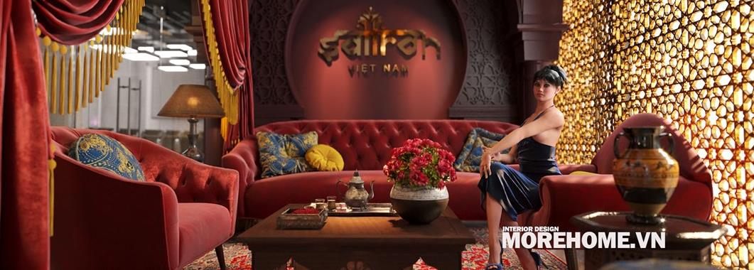  Thiết kế nội thất văn phòng SAFFRON