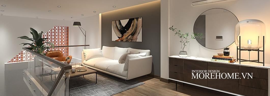  Thiết kế nội thất nhà ống hiện đại phố An Dương