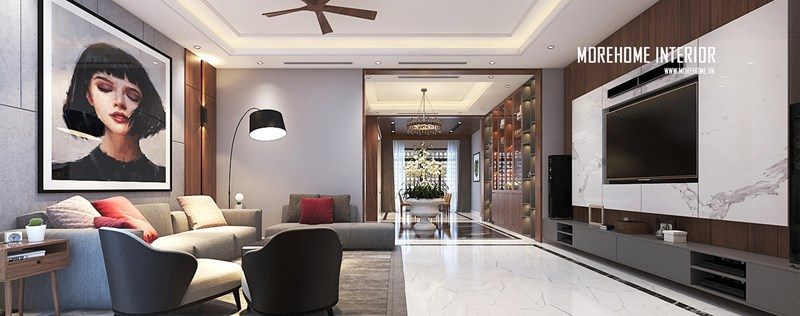 Mẫu thiết kế nội thất biệt thự cao cấp tại thành phố Vinh - Nghệ An