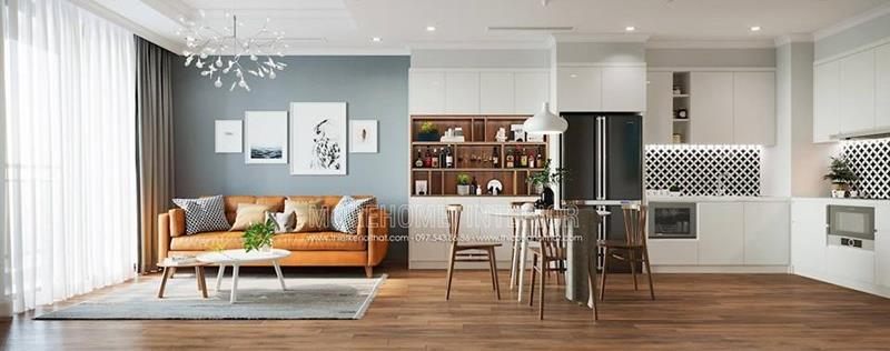  Thiết kế nội thất chung cư phong cách hiện đại tại Time City