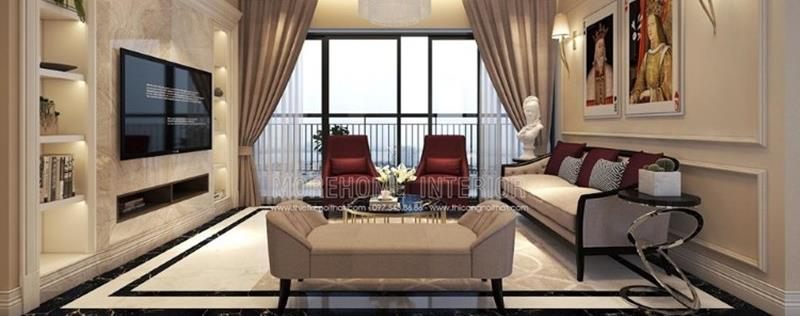  Thiết kế nội thất chung cư D'Capitale cao cấp