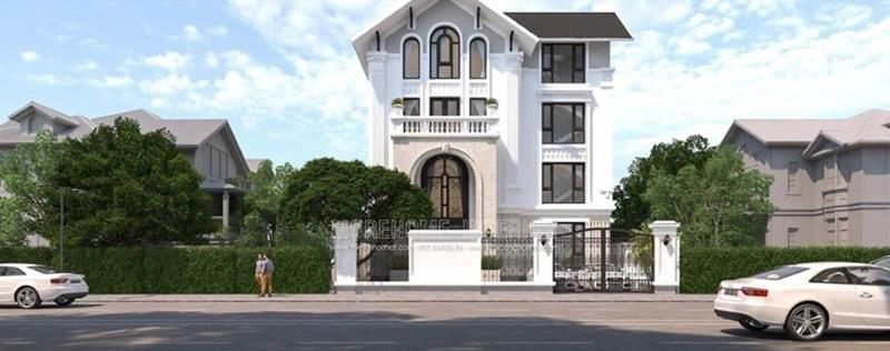  Công trình thiết kế kiến trúc biệt thự tại KĐT Đằng Hải Hải Phòng cao cấp