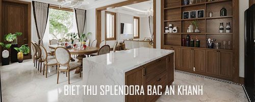 Thiết kế nội thất biệt thự Splendora Bắc An Khánh, Hoài Đức, Hà Nội cao cấp sang trọng