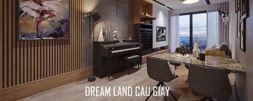  Thiết kế nội thất chung cư DreamLand Cầu Giấy phong cách hiện đại