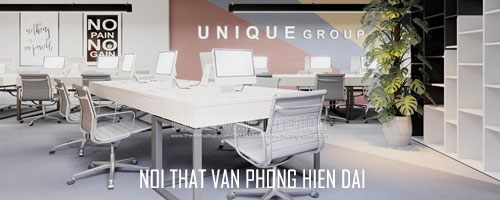  Thiết kế nội thất văn phòng hiện đại, trẻ trung, ấn tượng