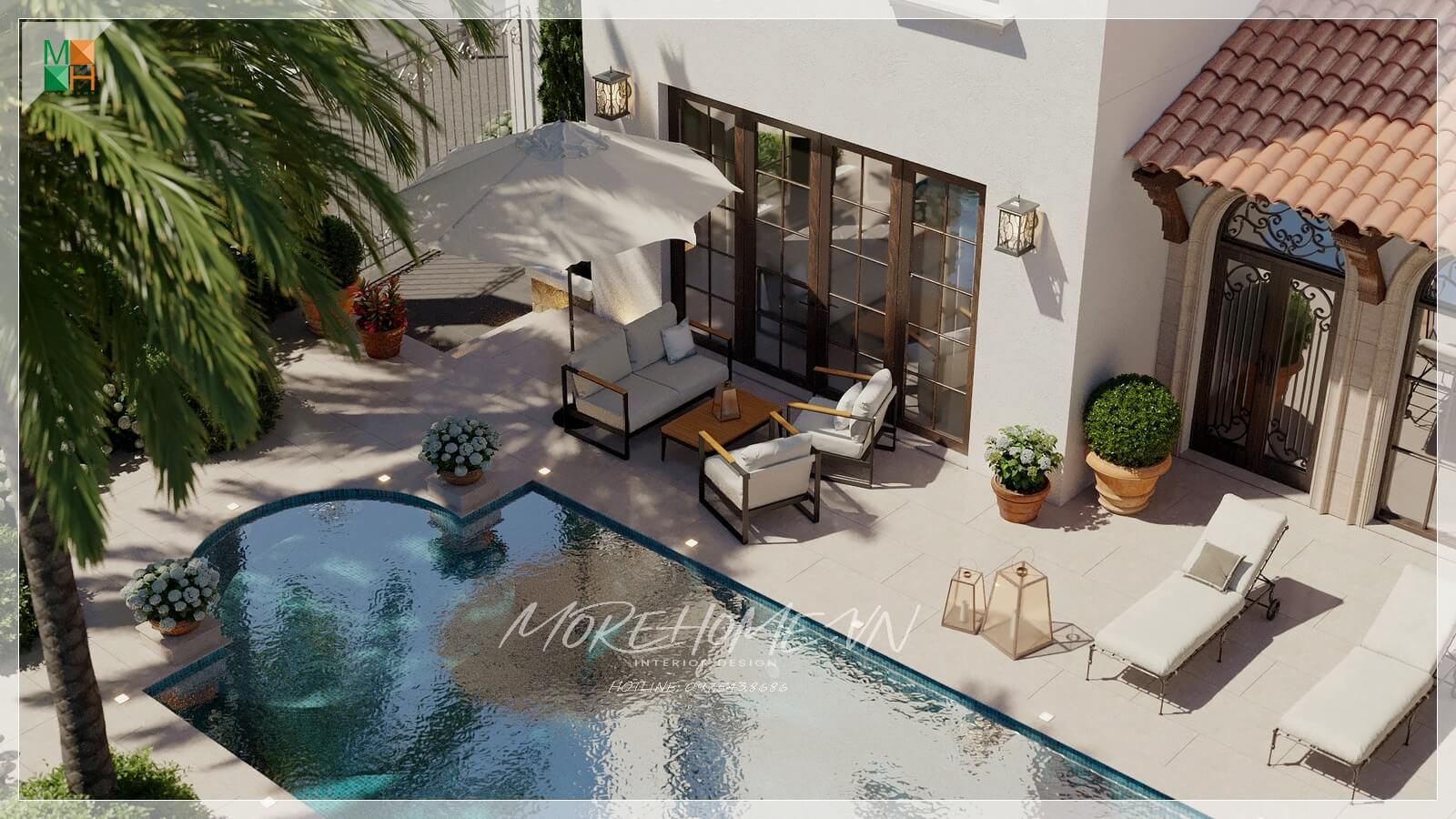 Thiết kế biệt thự cao cấp tại An Vương Hà Nội