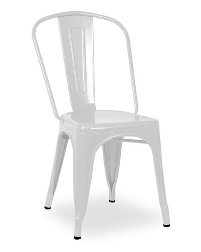 Ghế Tolix không tay TL-01 trắng