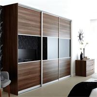 Tủ quần áo gỗ óc chó MH - 0009