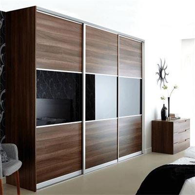 Tủ quần áo gỗ óc chó MH - 0009