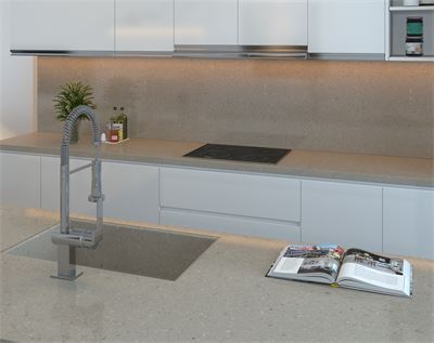 Đá nhân tạo Vicostone - Cendre