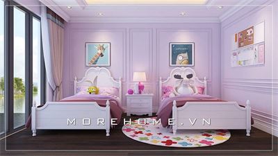 Cập nhật ý tưởng thiết kế phòng ngủ bé gái dễ thương