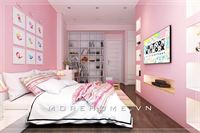 Trang trí nội thất phòng ngủ bé gái đẹp