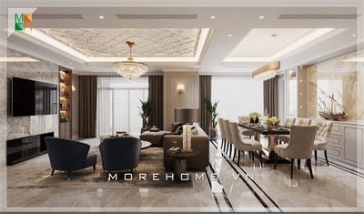 Tiết lộ các mẫu thiết kế phòng khách chung cư được ưa chuộng nhất hiện nay 