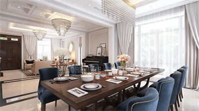 Tiết lộ những mẫu bộ bàn ghế ăn ăn khách trên thị trường nội thất