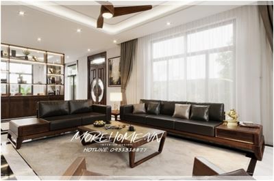 Sofa gỗ óc chó MH-0008