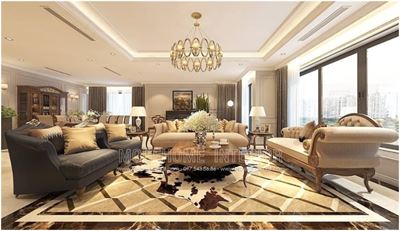 Sofa gỗ óc chó MH-0019