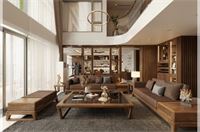 Sofa gỗ óc chó MH-0024