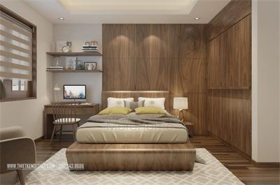 Giường ngủ gỗ óc chó MH-0003