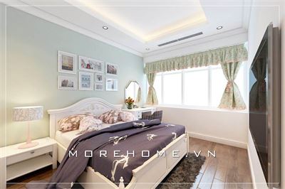 Ngắm nhìn mẫu thiết kế phòng ngủ màu trắng đẹp thanh kịch và tinh tế 