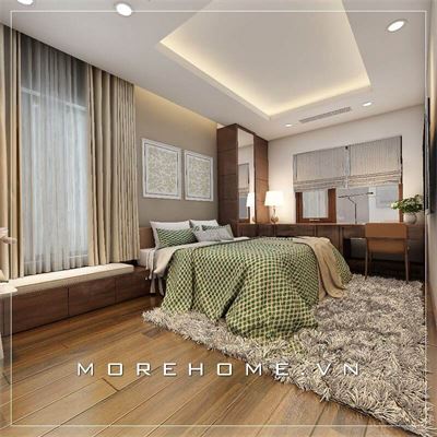 BST mẫu thiết kế phòng ngủ đơn giản tiện nghi và ấn tượng