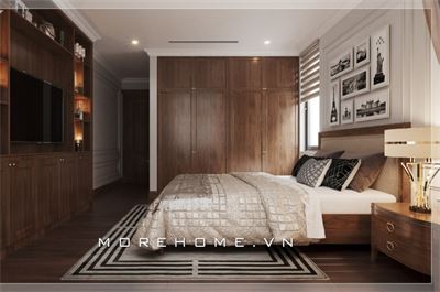 Giường ngủ gỗ óc chó MH0011