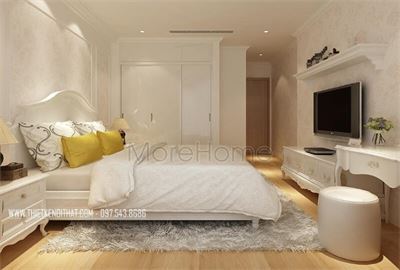 Tuyển chọn các mẫu nội thất phòng ngủ màu trắng đẹp mê mẩn