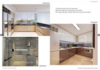 Mẫu tủ bếp acrylic đẹp được chuộng trên thị trường nội thất năm nay