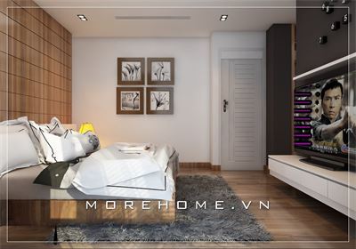 Sở hữu mẫu thiết kế phòng ngủ hiện đại sang trọng, tiện nghi