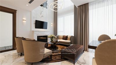 Chiêm ngưỡng các mẫu thiết kế phòng khách chung cư đẹp