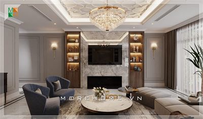 Chia sẻ các mẫu trang trí phòng khách chung cư ấn tượng nhất