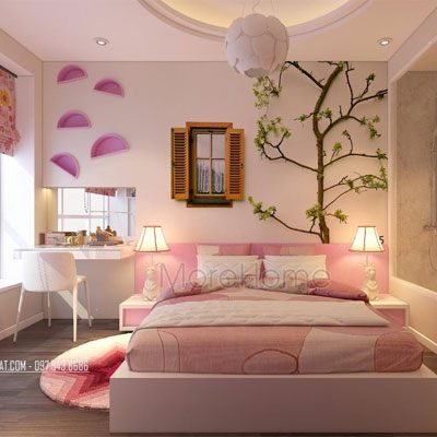 Thiết kế nội thất phòng trẻ em siêu đẹp-Mẫu số 8