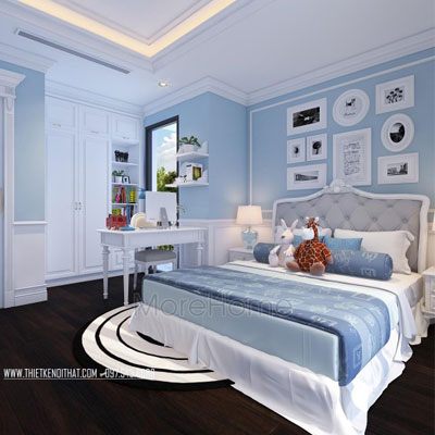 Thiết kế nội thất phòng trẻ em siêu đẹp-Mẫu số 9