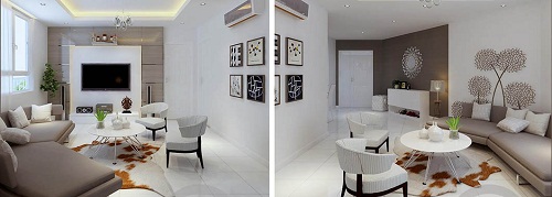 sofa phòng khách chung cư