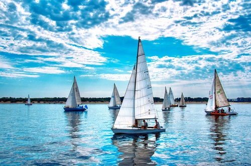 Tranh dán tường Hàn Quốc bãi biển