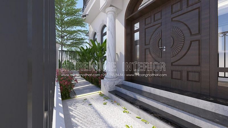 Thi công cửa gỗ tự nhiên