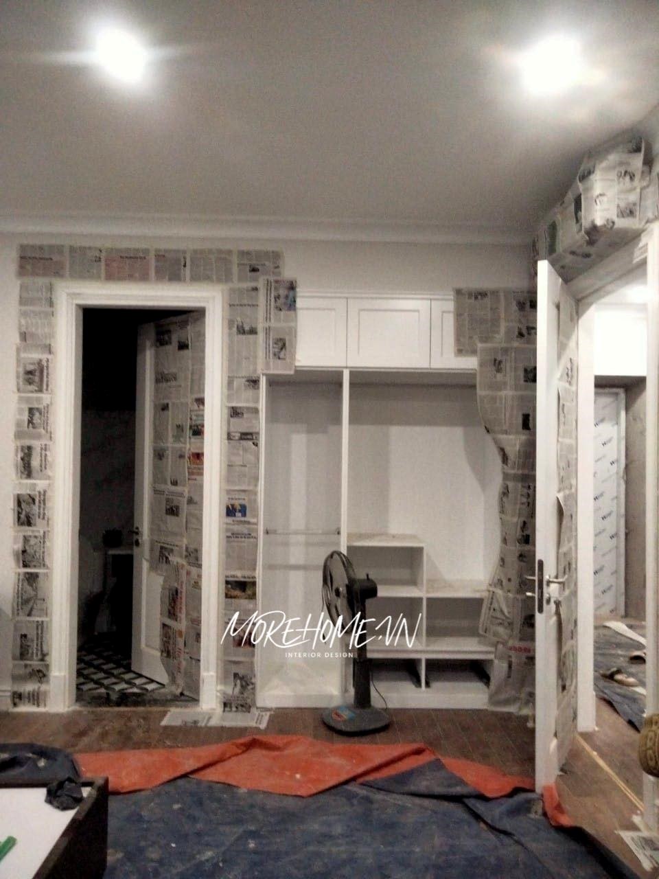 Thi công cửa gỗ tự nhiên