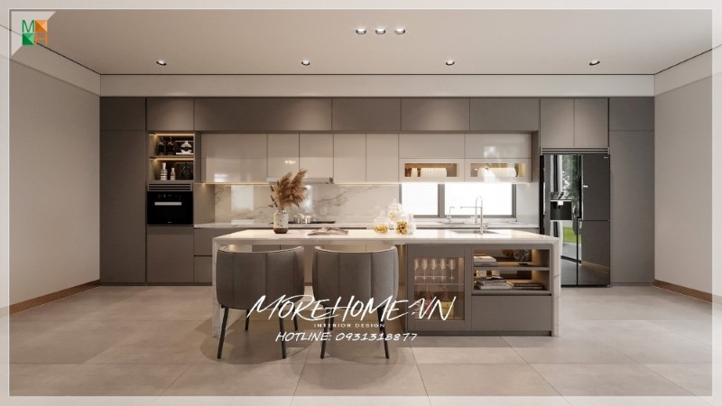 Thi công biệt thự 4 tầng