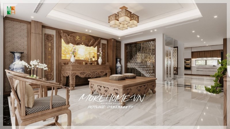 Thi công biệt thự 4 tầng