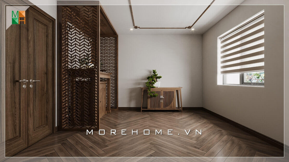 thiết kế phòng thờ