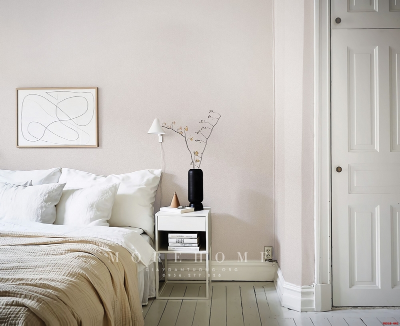 Giấy dán tường phòng ngủ vợ chồng