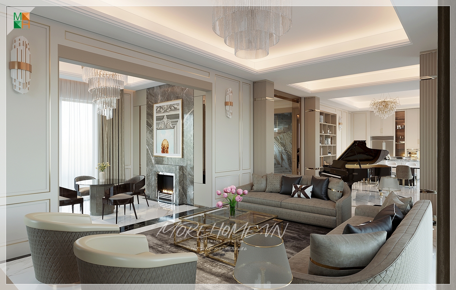 Thiết kế biệt thự đảo Hưng Yên