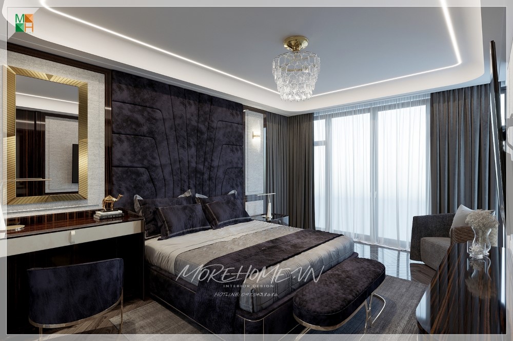 Thiết kế phòng ngủ 20m2 cho vợ chồng