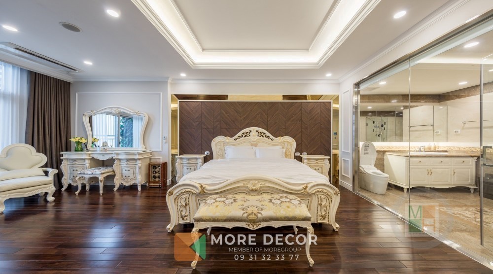 Thiết kế phòng ngủ 20m2 cho vợ chồng